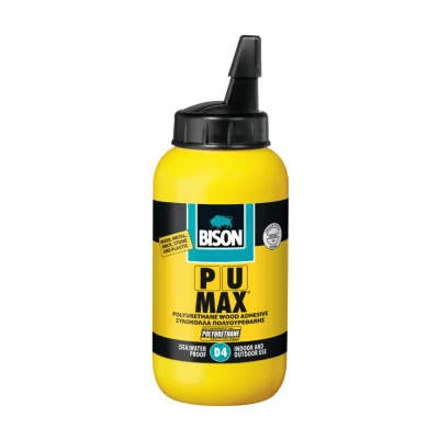 Ξυλόκολλα πολυουρεθάνης, αδιάβροχη PU Max D4 250gr Bison