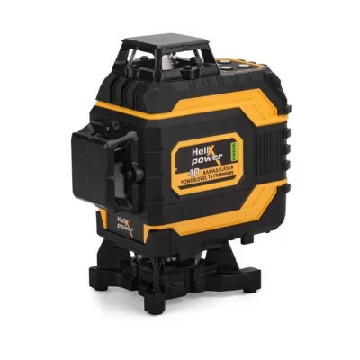 Αλφάδι laser 360° 16 γραμμών με πράσινο φως Powerlever 4D Helixpower
