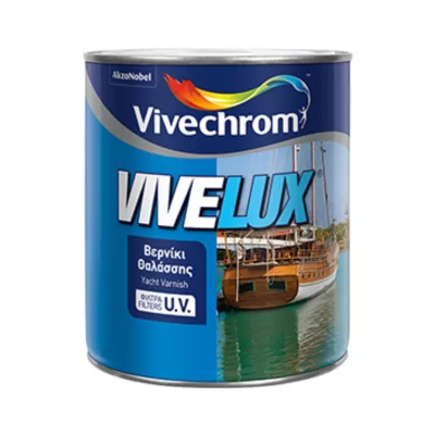 Σατινέ διάφανο βερνίκι θαλάσσης Vivelux Vivechrom