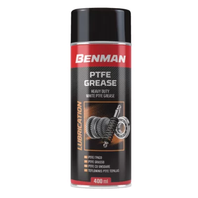 Σπρέι λευκό γράσο με τεφλόν PTFE 400ml 28580 Benman