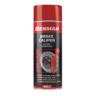 Σπρέι Κόκκινο χρώμα για δαγκάνες φρένων 400ml 33871 Benman