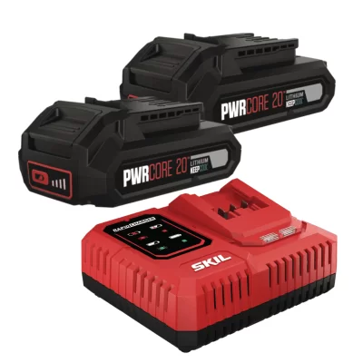Σετ Μπαταρίες Li-ion 2.5Ah (3102 AA x 2) & Ταχυφορτιστής 20V 6.0A (3123 AA) Skil 3117 BA