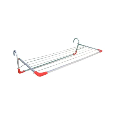 Απλώστρα ρούχων κρεμαστή για κάγκελα 130cm & 150cm