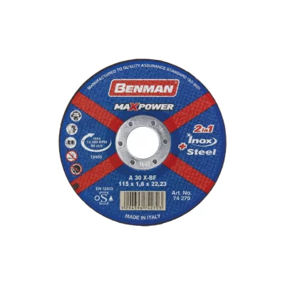 Δίσκος κοπής Inox - σιδήρου Maxpower 74273 Benman