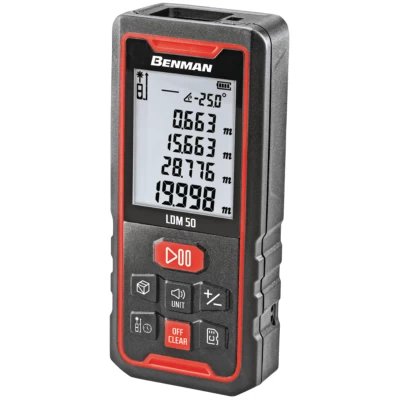 Μετρητής αποστάσεων Laser 50m LDM 50 Benman