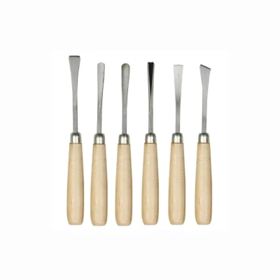 Σκαρπέλα ξυλογλυπτικής 16cm, σετ 6τμχ Vorel 25700