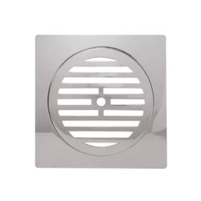Σχάρα για σιφώνια τετράγωνη Χρωμέ 120mm x 120mm Viospiral
