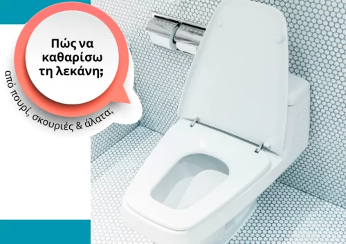 Το μυστικό για αστραφτερή λεκάνη: Ισχυρό καθαριστικό για πουρί Bacteril AS