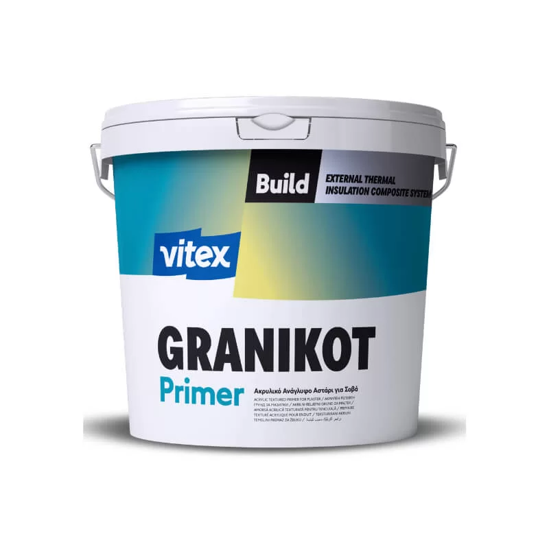 Ακρυλικό ανάγλυφο αστάρι Granikot Vitex - Χρωματοπωλεία Χαλάνδρι