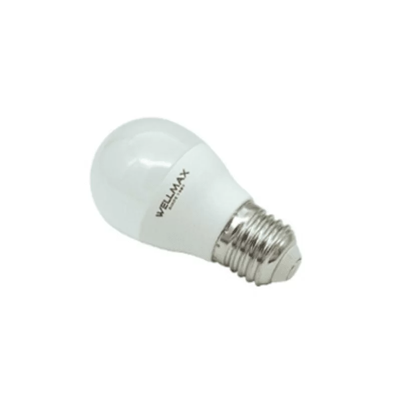 Λάμπα led σφαιρική Ε27 8W με θερμό φως Wellmax (image 2)