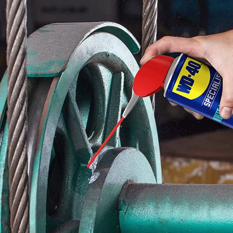 Σπρέι λευκό γράσο λιθίου WD-40 για προστασία από διάβρωση και σκουριά (image 9)