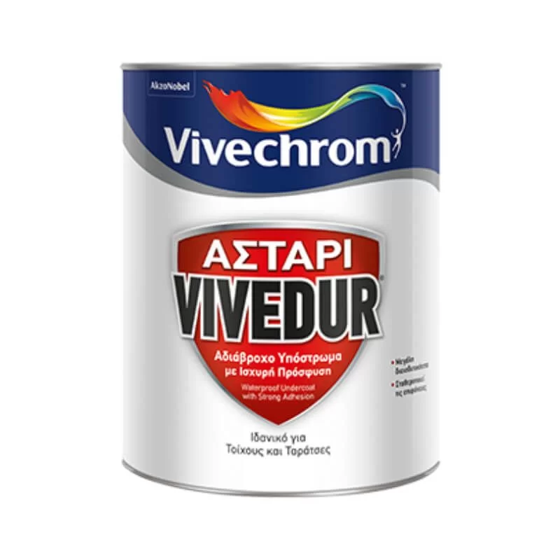 Αστάρι διαλύτη για τοίχους και ταράτσες Vivedur Vivechrom (image 1)