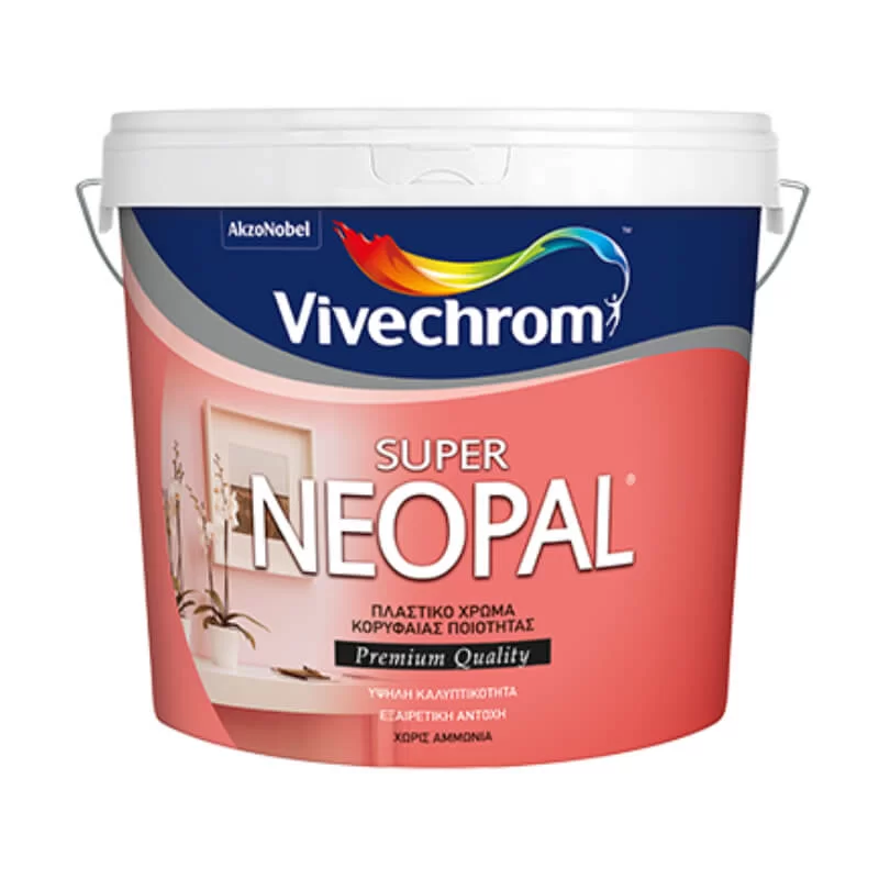 Πλαστικό χρώμα Super Neopal Vivechrom 3lt (image 2)