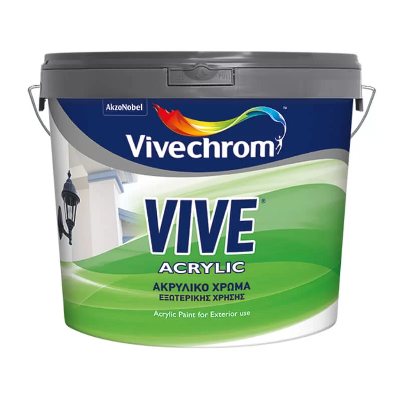 Ακρυλικό χρώμα εξωτερικής χρήσης Vive Acrylic Vivechrom