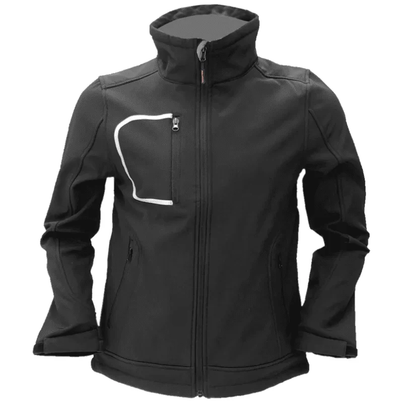 Μπουφάν Soft-shell μαύρο Comfy Molossos
