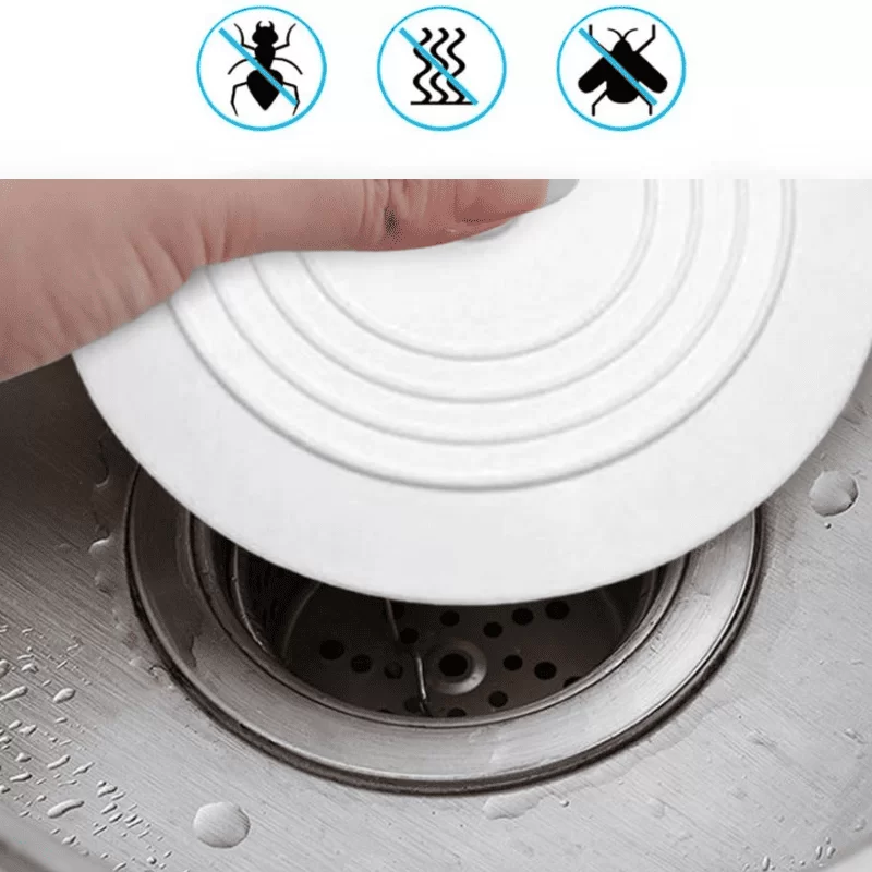 Τάπα σιλικόνης για νεροχύτες και σιφώνια 10.5cm (image 2)