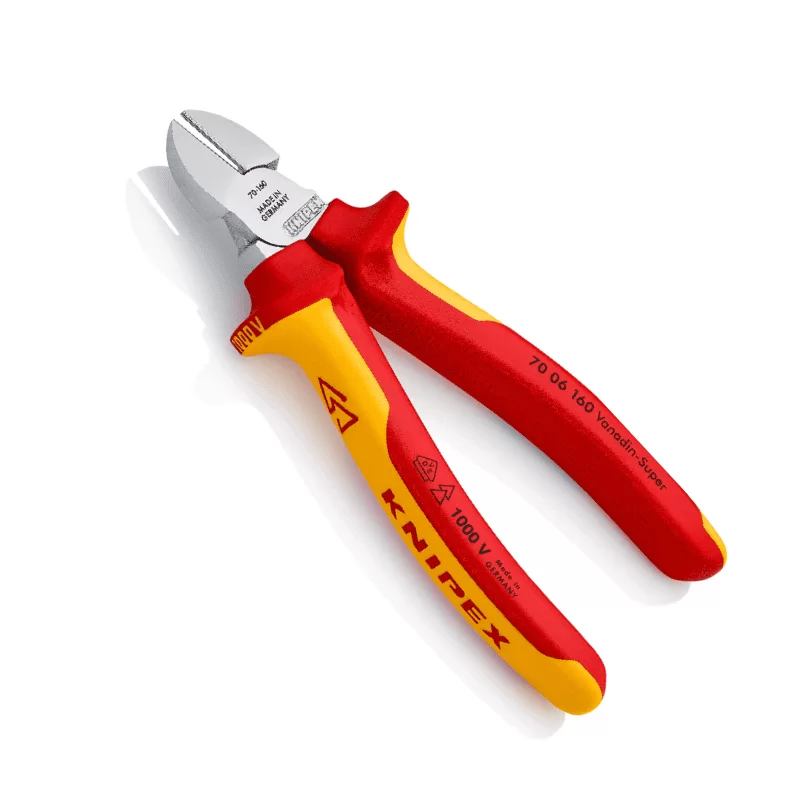 Πλαγιοκόφτης ηλεκτρολόγου με μόνωση 1000Volt 160mm Knipex 7006160  (image 2)