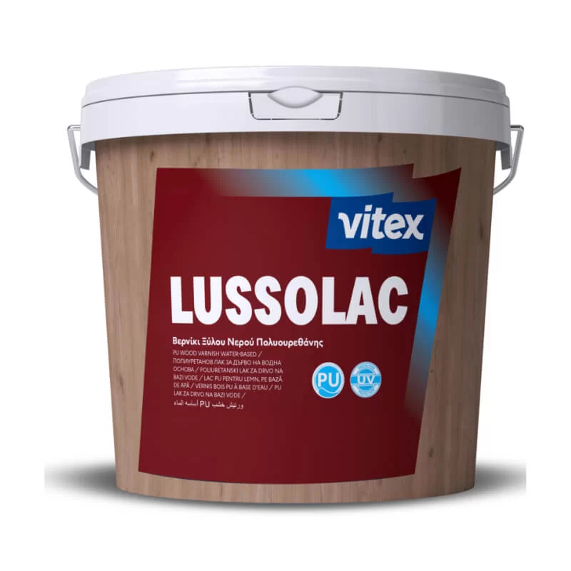 Ματ βερνίκι ξύλου πολυουρεθάνης νερού Lussolac Vitex (image 1)