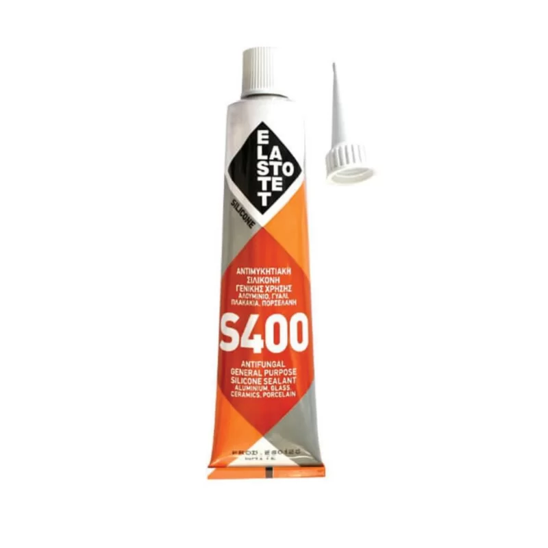 Σιλικόνη αντιμουχλική γενικής χρήσης 80ml Elastotet