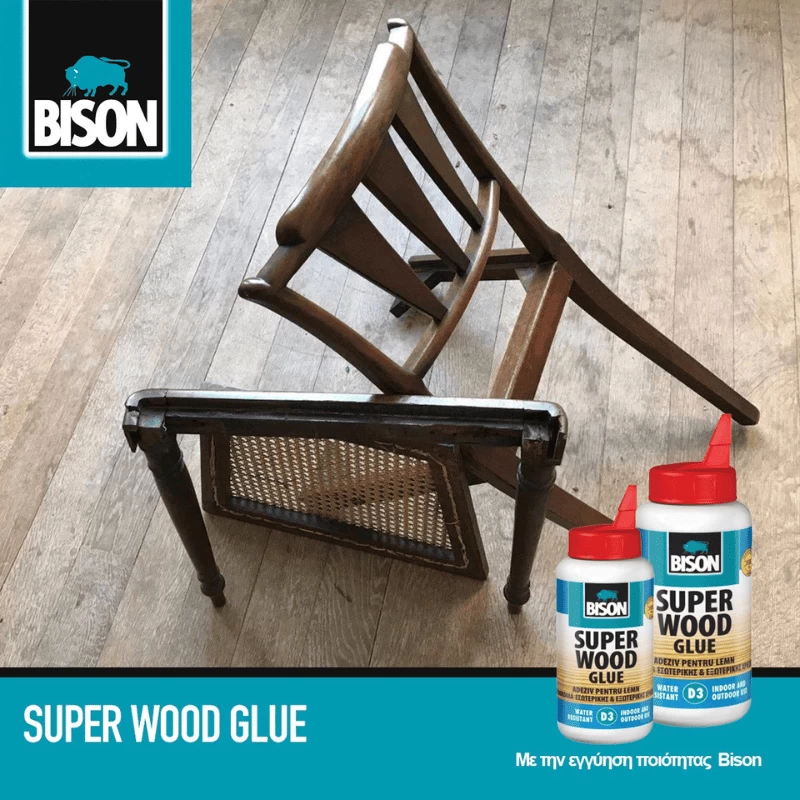 Ξυλόκολλα δυνατή PVAC Wood adhesive D3 Bison