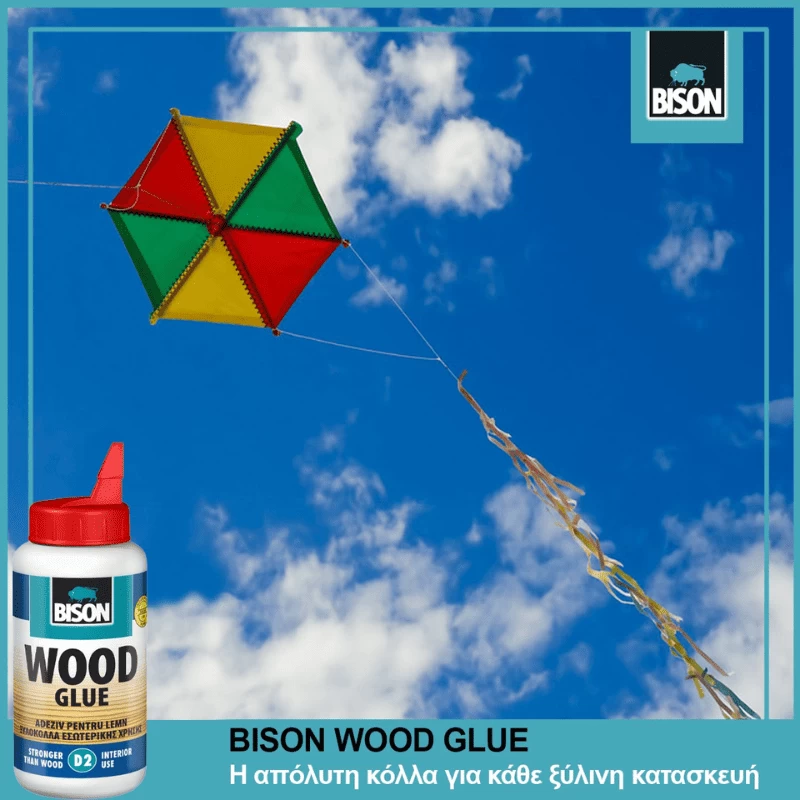 Ξυλόκολλα δυνατή PVAC Wood adhesive D3 Bison