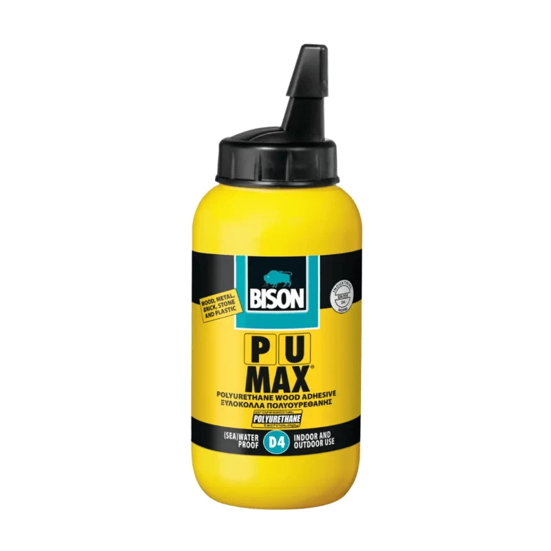 Κόλλα πολυουρεθάνης, αδιάβροχη PU Max D4 Bison
