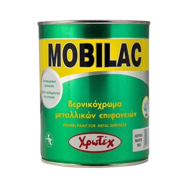 Βερνικόχρωμα μετάλλων ματ 750ml Mobilac