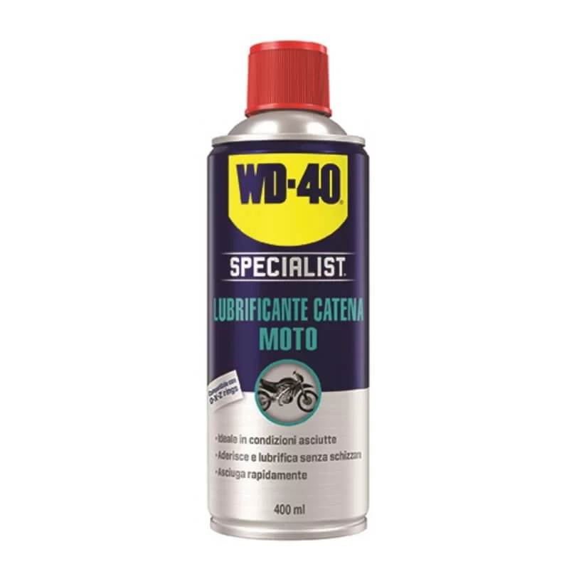Σπρέι λιπαντικό αλυσίδας Motorbike chain lube 400ml WD-40 (image 1)