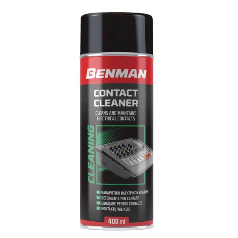Σπρέι καθαριστικό ηλεκτρικών επαφών 400ml Benman (image 1)