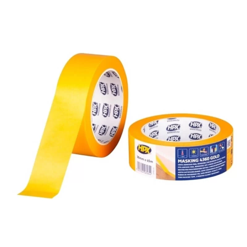 Χαρτοταινία βαψίματος 4360 Gold HPX 30mm x 45m