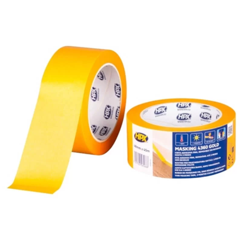 Χαρτοταινία βαψίματος 4360 Gold HPX 48mm x 45m