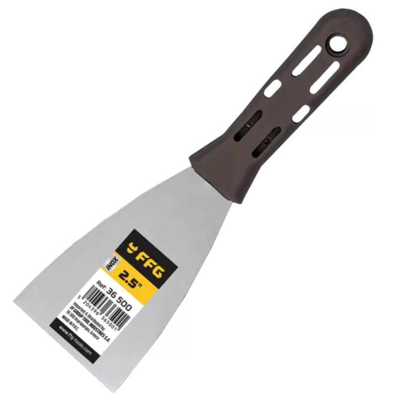 Στοκαδόρος Inox με πλαστική λαβή σε διάφορες διαστάσεις