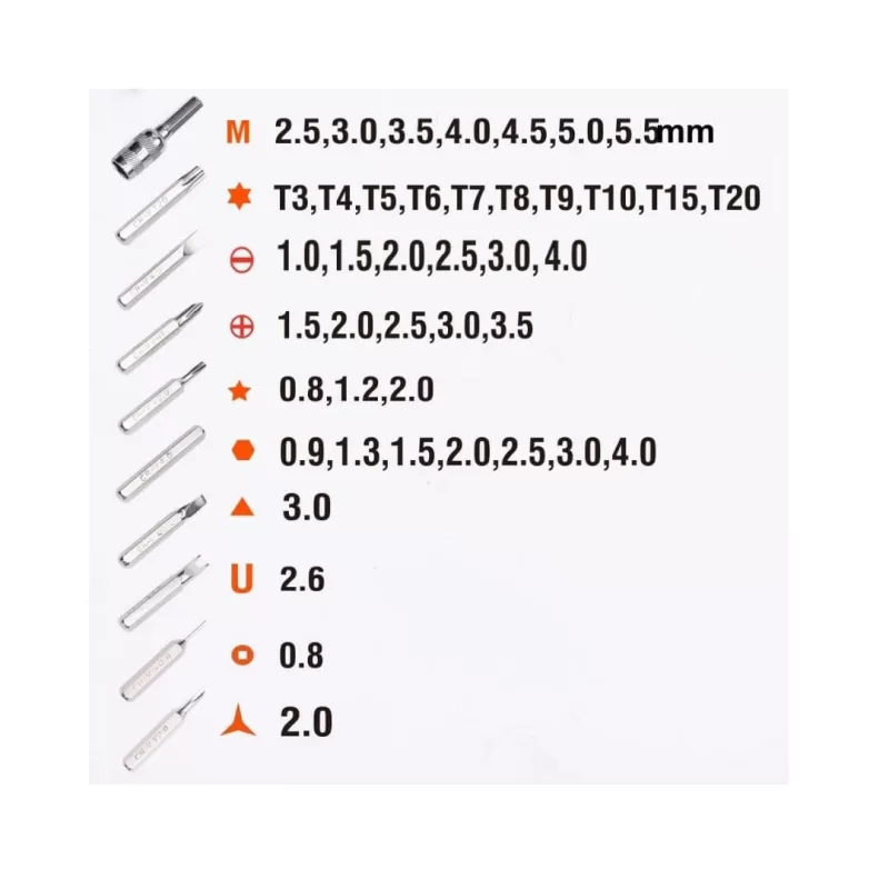 κατσαβιδια ακριβειας σετ (image 2)