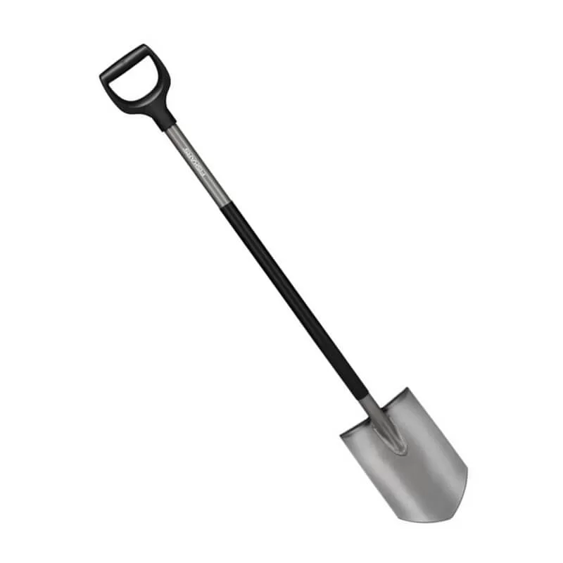 Πατόφτυαρο αιχμηρό με εργονομική λαβή Spade Grey Fiskars