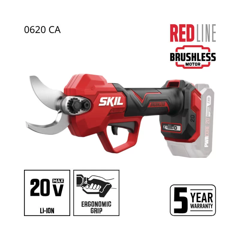 Ψαλίδι κλαδέματος μπαταρίας Brushless 0620 CA RedLine Skil