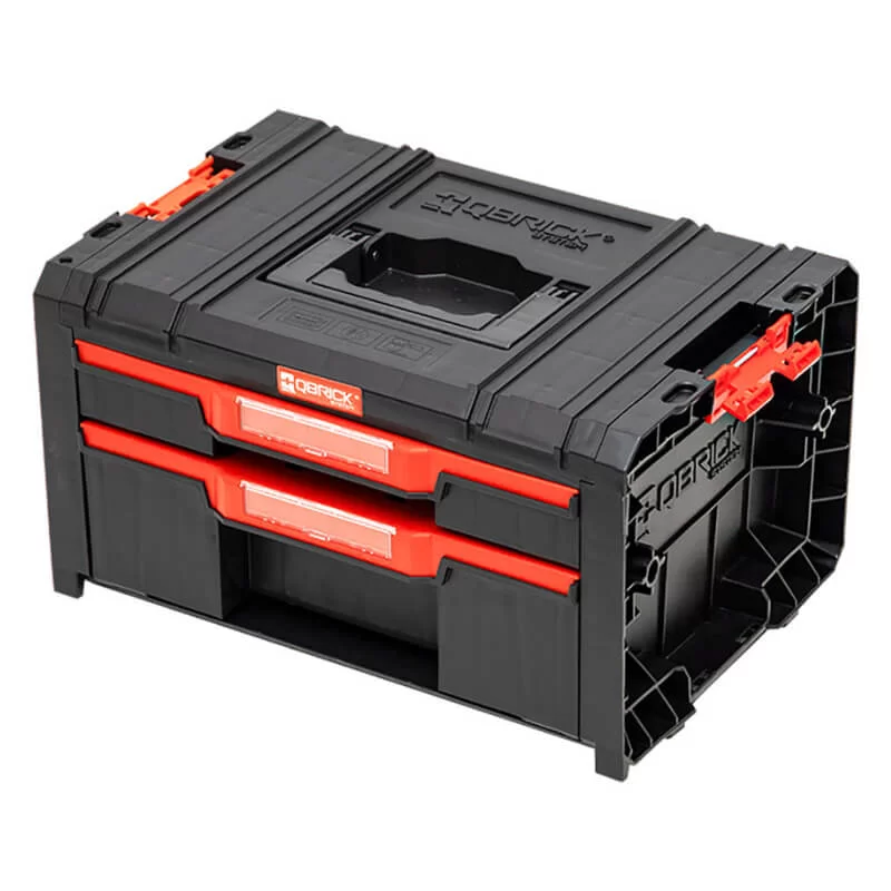 Εργαλειοθήκη με 2 συρτάρια Pro drawer 2 toolbox 2.0 Basic QBrick (image 1)