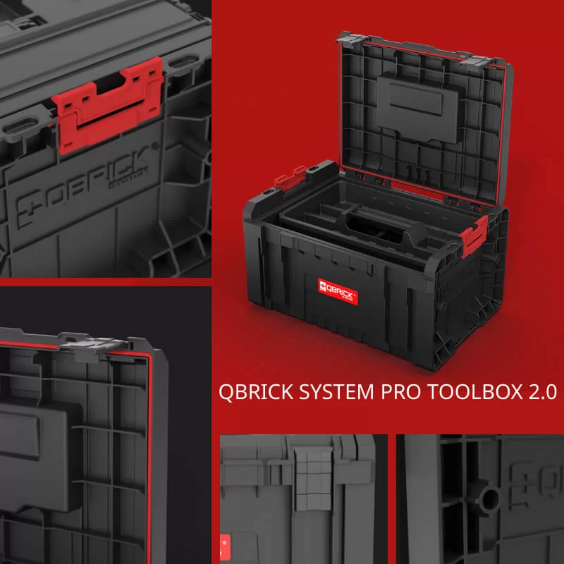 Εργαλειοθήκη Pro Toolbox 2.0 QBrick πλήρως στεγανοποιημένη από υγρασία και σκόνη (image 3)