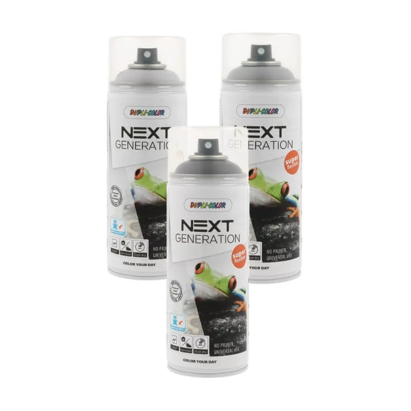 Σατινέ-ματ σπρέι σε Trendy αποχρώσεις του Γκρι 400ml 1014 Next Dupli-color