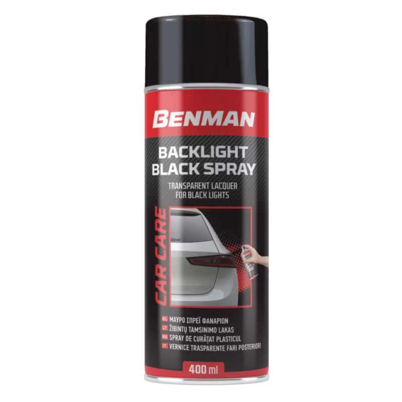 Σπρέι για φιμέ φανάρια αυτοκινήτων 400ml Benman
