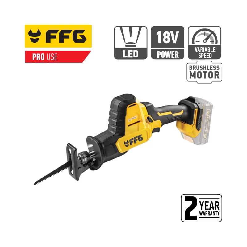 Επαγγελματική σπαθοσέγα μπαταρίας Brushless RSC 18V Pro (Solo) 10256 FFG