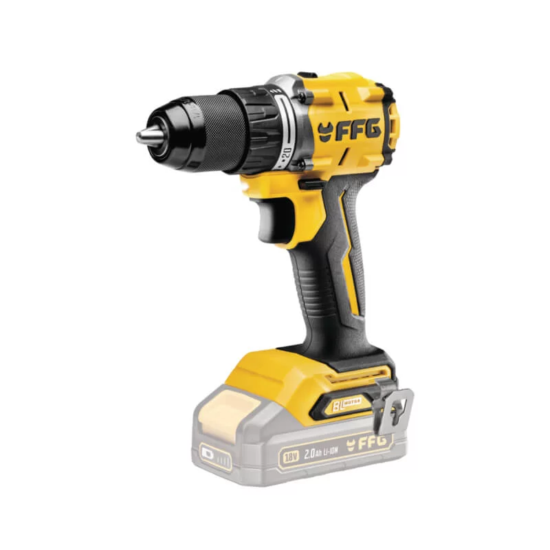 Κρουστικό δραπανοκατσάβιδο μπαταρίας Brushless HD 60 18V Pro (Solo) 10244 FFG