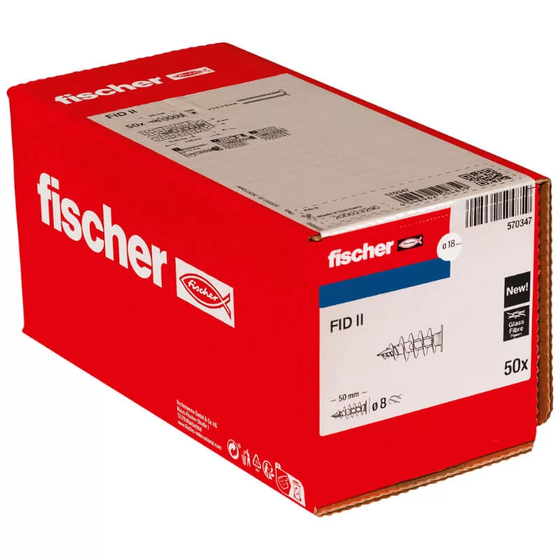 Πλαστικά βύσματα θερμοπρόσοψης FID II Fischer - Πακέτο 50τμχ (image 4)
