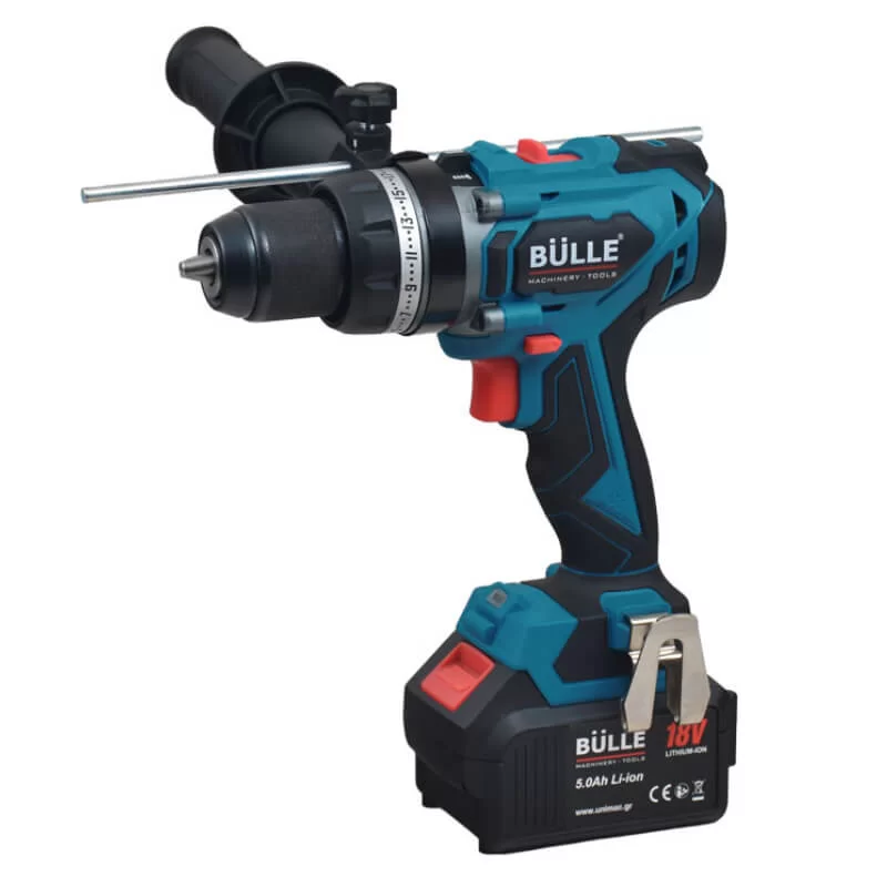 Cordless brushless impact drill 100Nm, 18V, 2x5.0Ah Li-Ion Bülle (image 2)