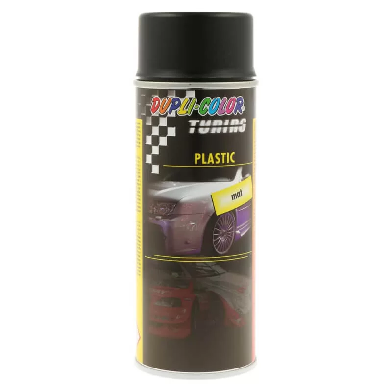 Σπρέι μαύρο ματ για πλαστικά 400ml Dupli Color