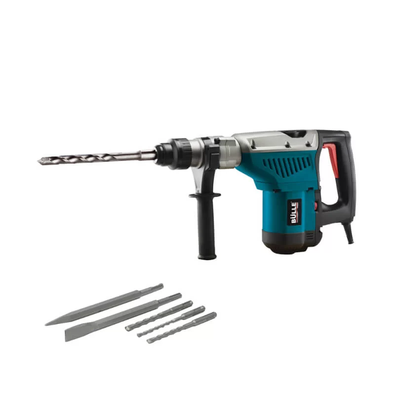 Περιστροφικό κρουστικό πιστολέτο SDS Max 1350W - 40mm - 13 Joule με εξαρτήματα και βαλίτσα Bulle