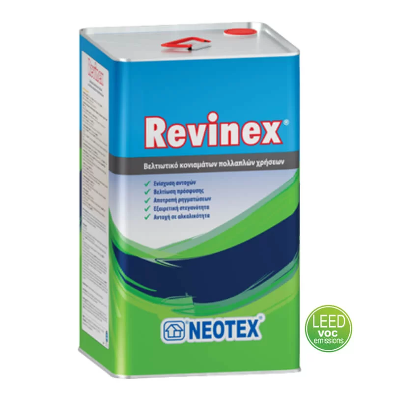 Βελτιωτικό γαλάκτωμα κονιαμάτων Revinex Neotex 18kgr