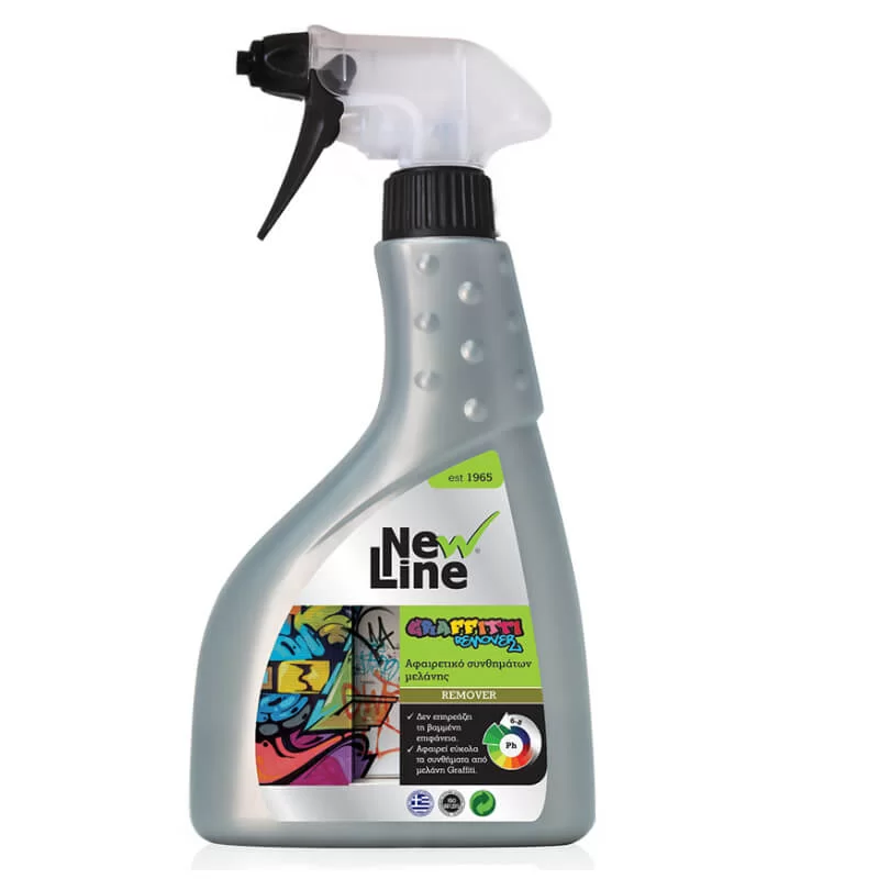 Graffiti Remover Αφαιρετικό Συνθημάτων Μελάνης Σπρέι 500ml New Line