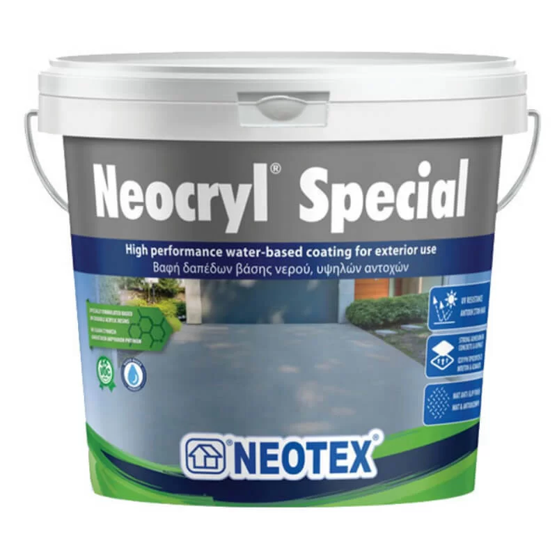 Χρώμα δαπέδου Εξωτερικού χώρου Neocryl Special Neotex (image 6)