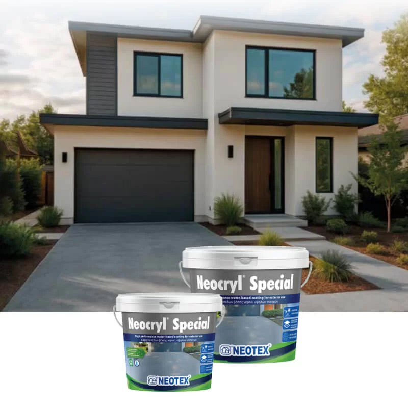 Χρώμα δαπέδου για γκαράζ Neocryl Special Neotex (image 2)
