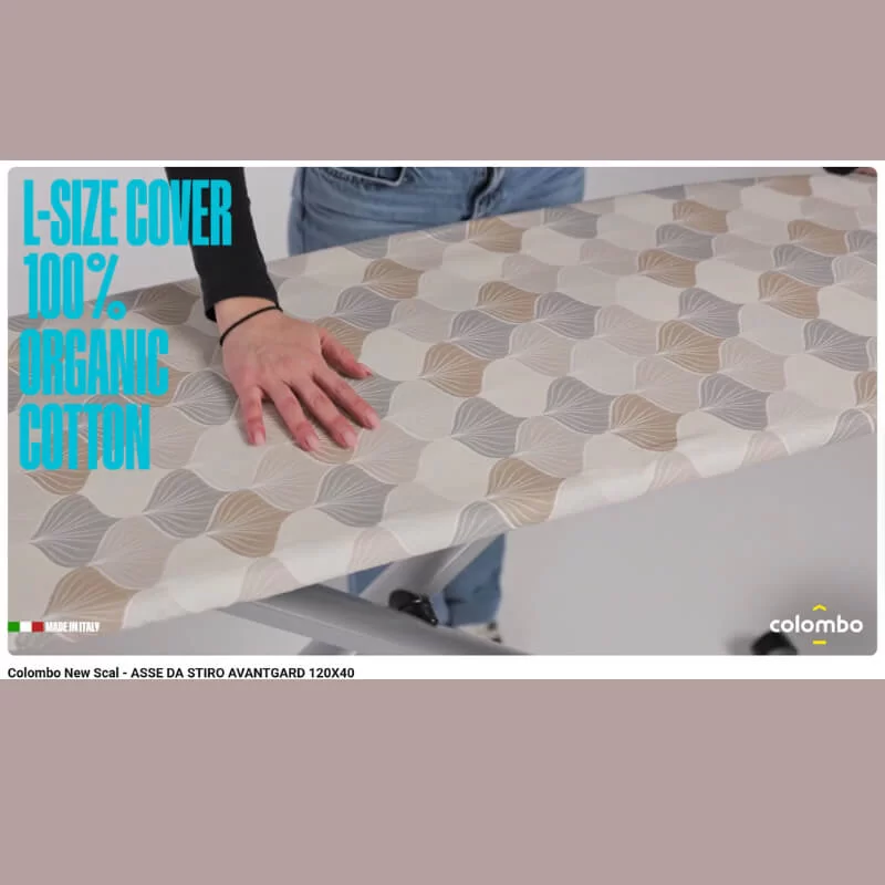 Σιδερώστρα φαρδιά 120x40cm Avantgard Colombo